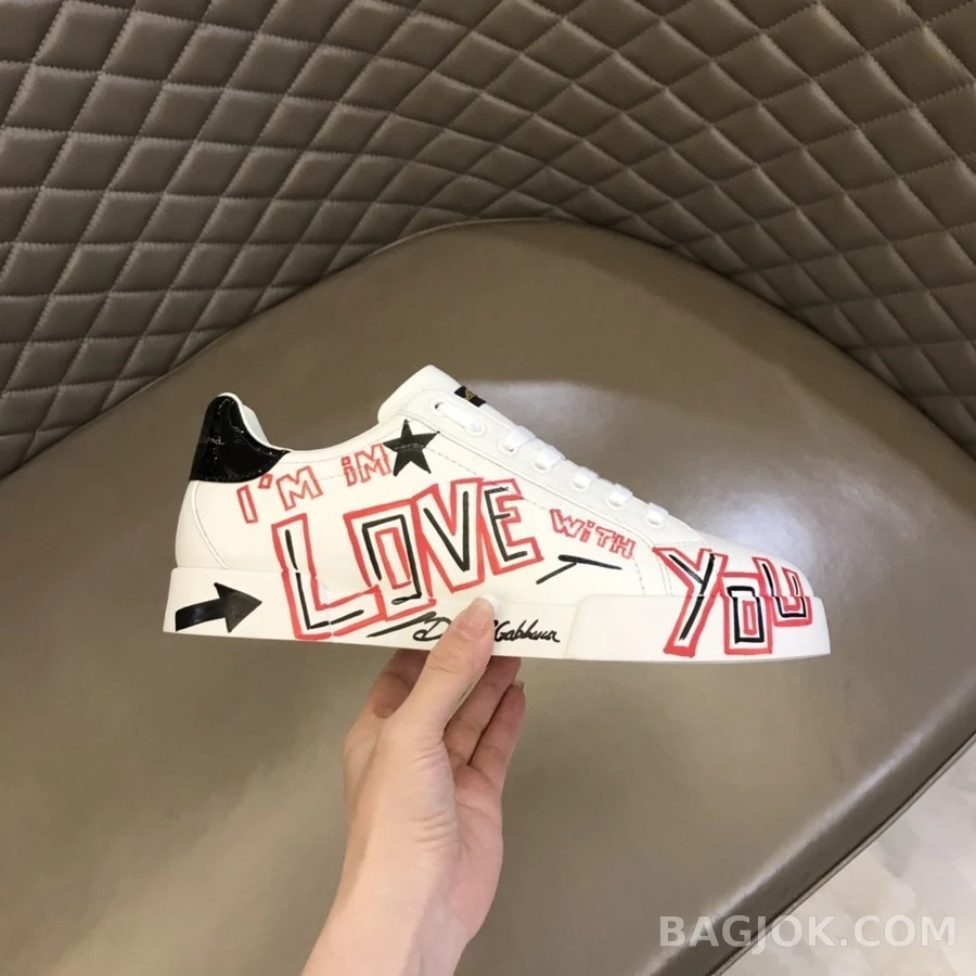 돌체앤가바나 돌체앤가바나 쿠오레 포르토피노 스니커즈 상세 이미지