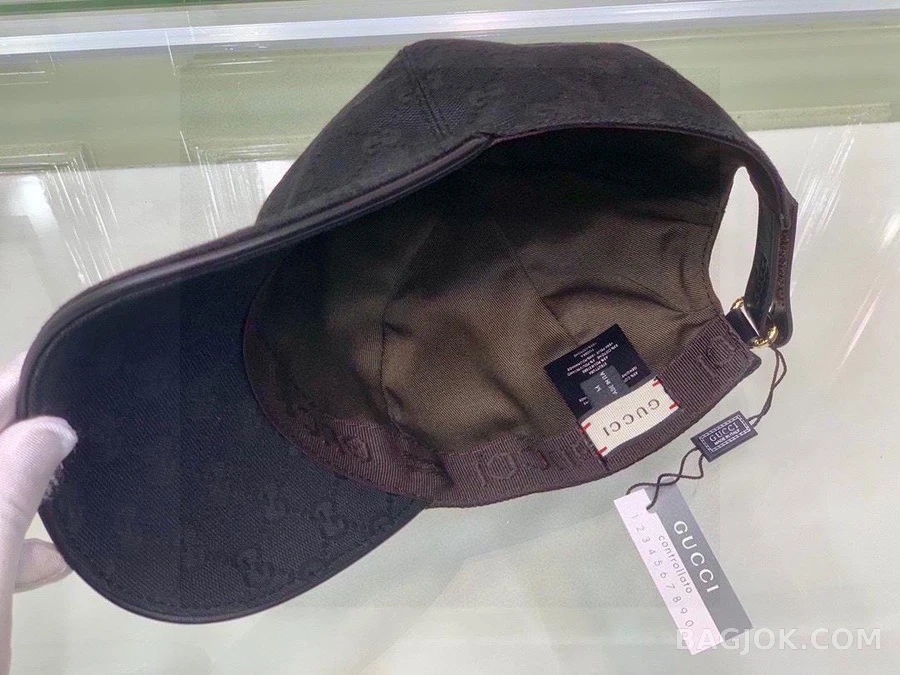 구찌 구찌 GG 캔버스 베이스볼 캡 상세 이미지
