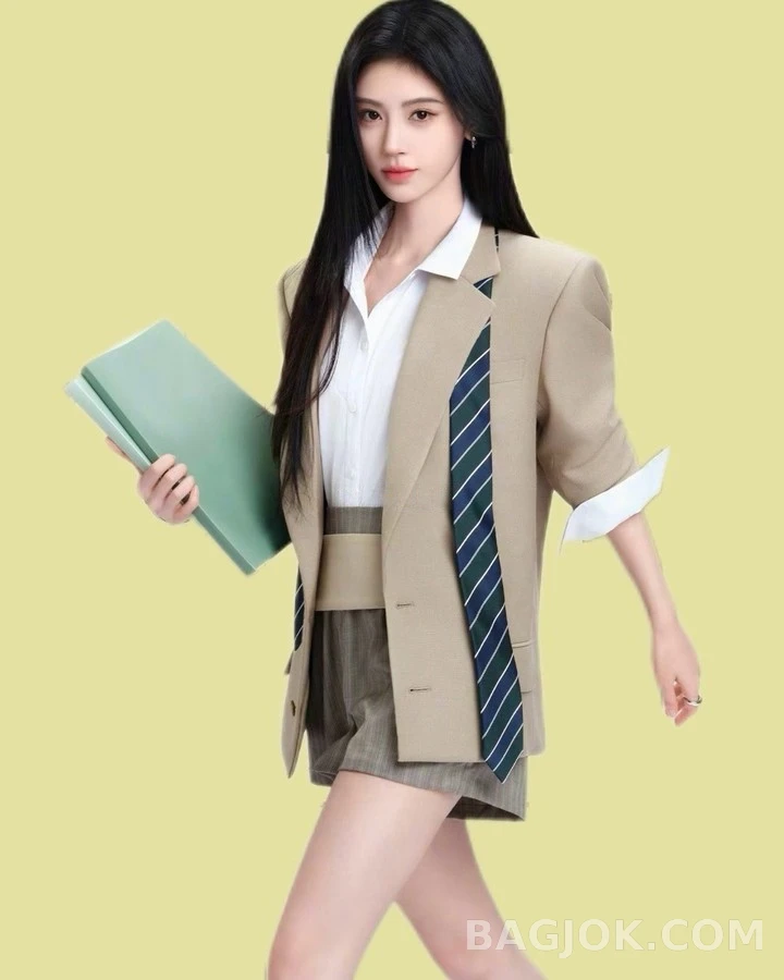 생로랑 세인트로랑 울 블레이저 상세 이미지