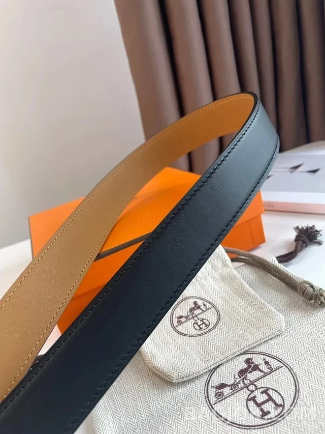 에르메스 에르메스 로메인 카프스킨 벨트 상세 이미지