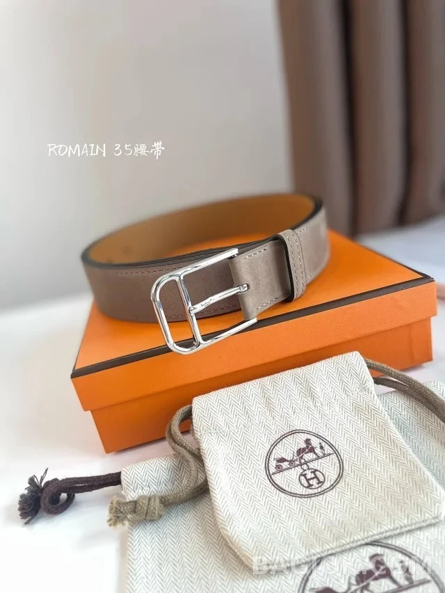 에르메스 에르메스 로메인 카프스킨 벨트 상세 이미지