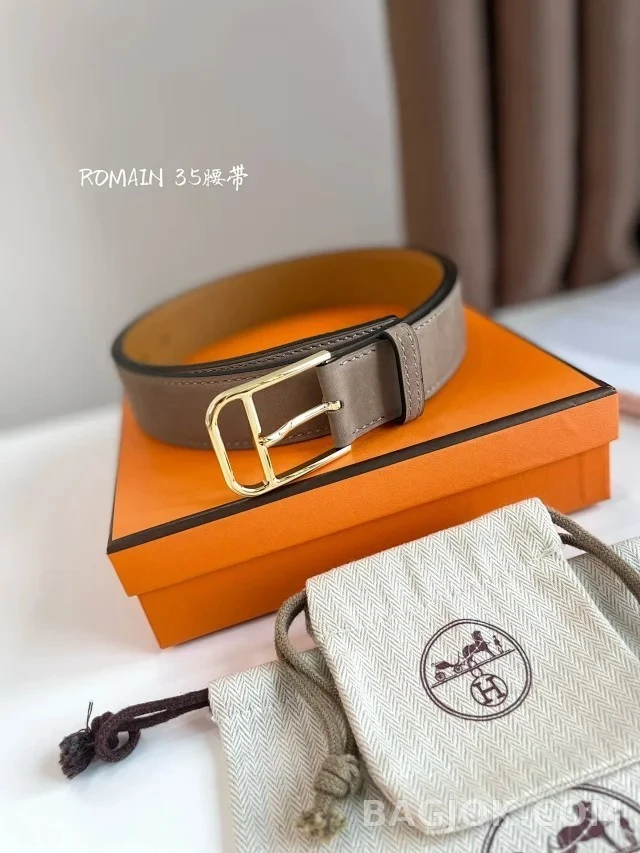 에르메스 에르메스 로메인 카프스킨 벨트 상세 이미지