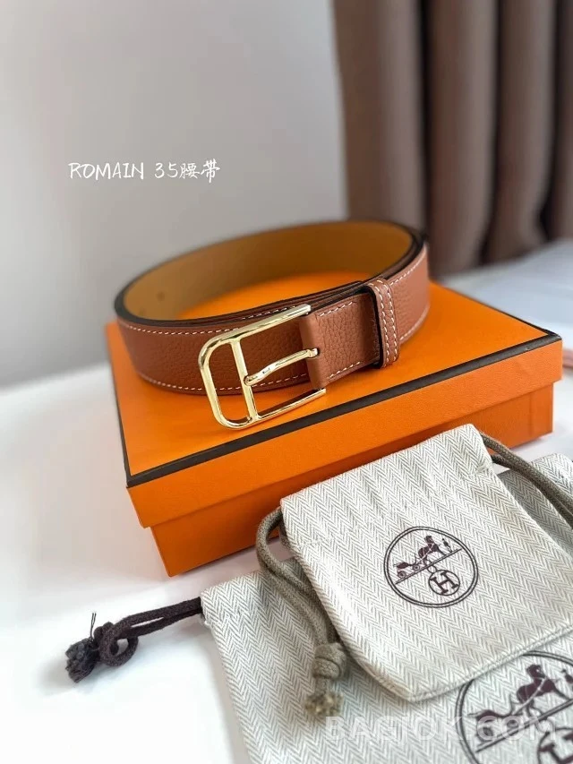 에르메스 에르메스 로메인 카프스킨 벨트 상세 이미지