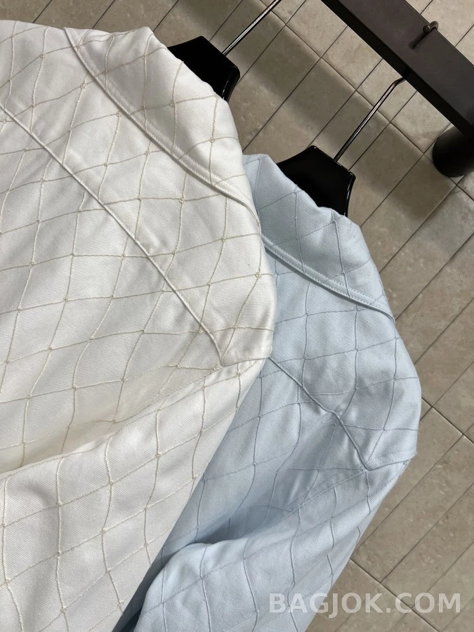 샤넬 샤넬 다이아몬드 퀼팅 데님 긴팔 티셔츠 상세 이미지