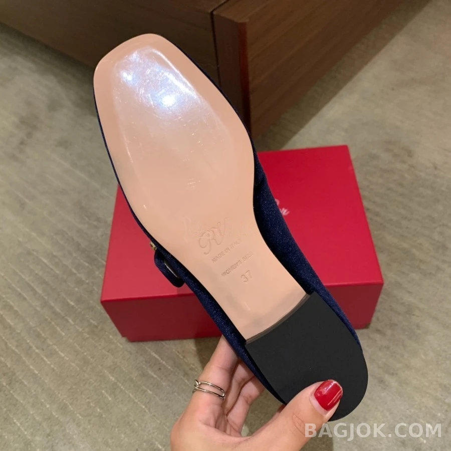 로저 비비에 로저비비에 벨벳 발레 플랫슈즈 상세 이미지