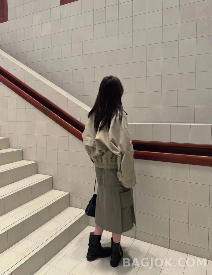 보테가베네타 보테가 베네타 인트레치아토 칼라 자켓 상세 이미지