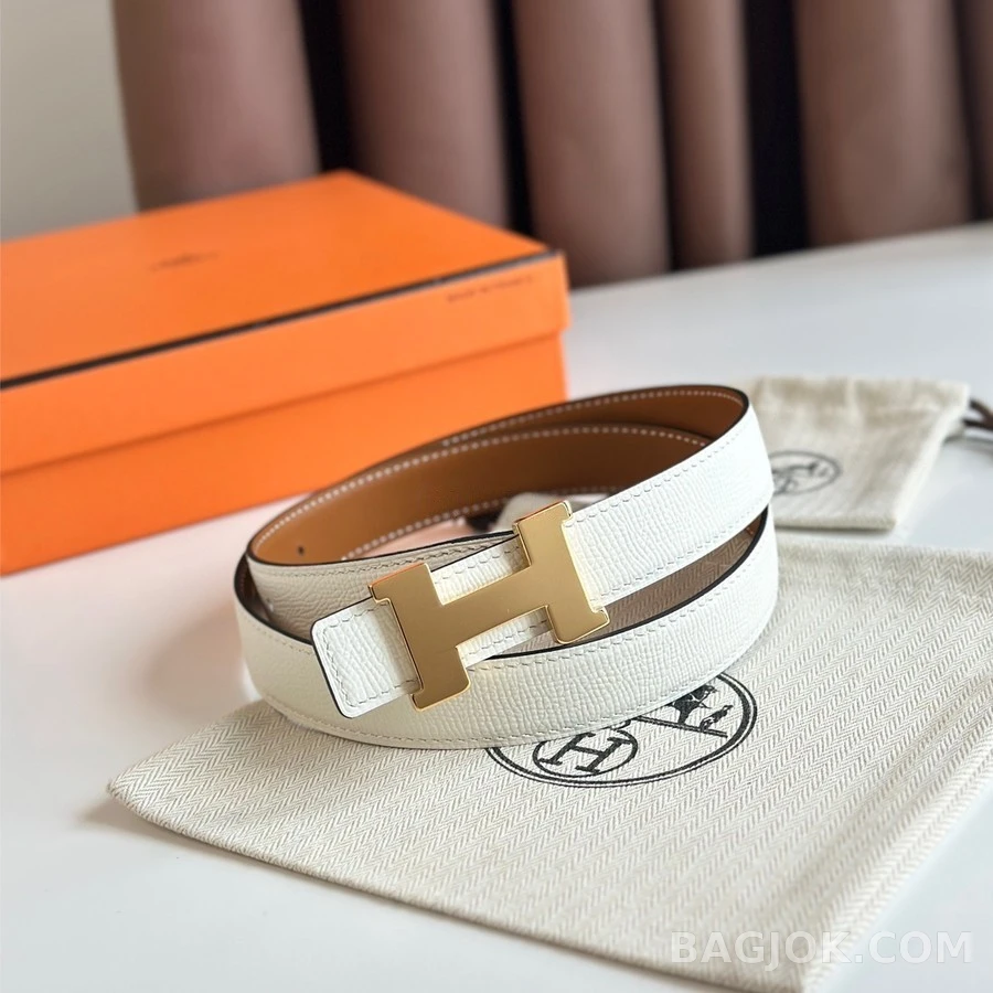 에르메스 에르메스 미니 콘스탄스 리버서블 레더 벨트 상세 이미지