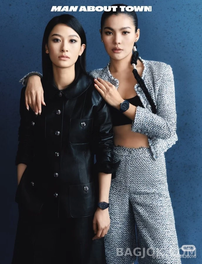 샤넬 샤넬 라운드 카라 레더 자켓 상세 이미지