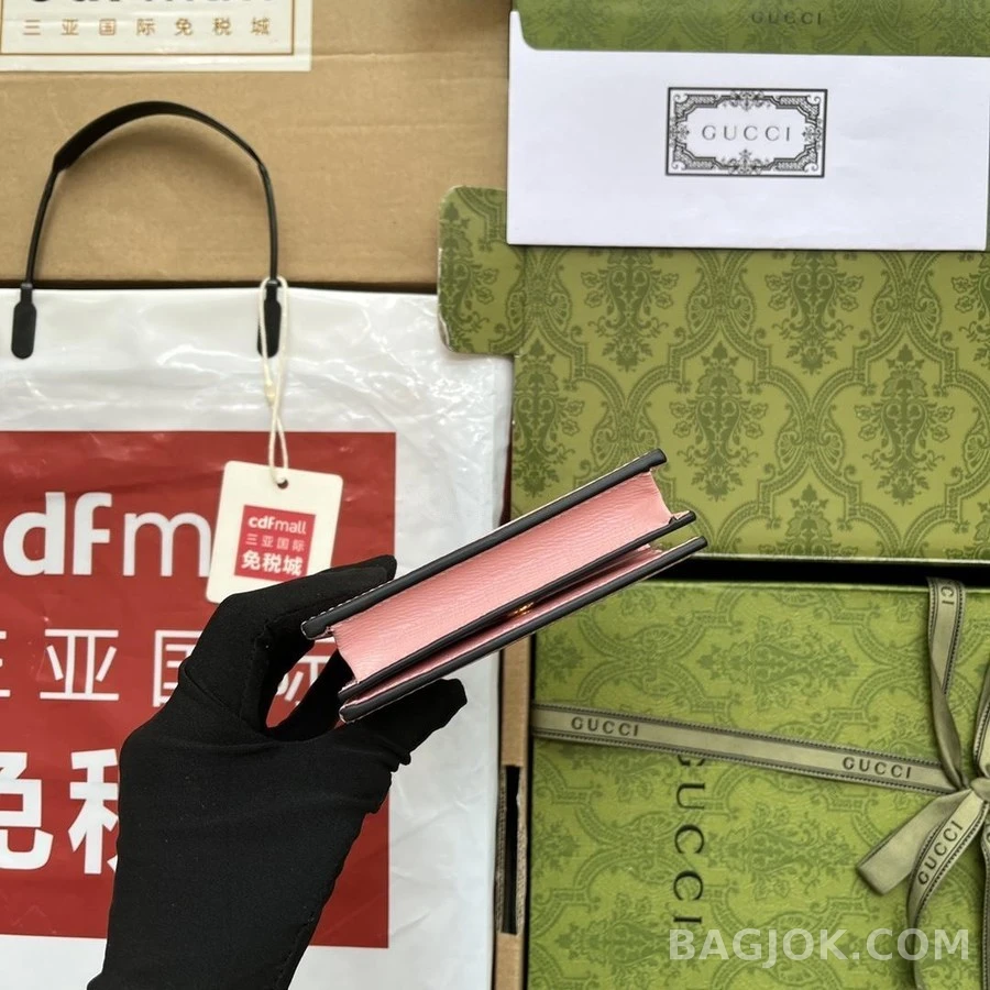 구찌 구찌 애니멀 프린트 카드 케이스 상세 이미지