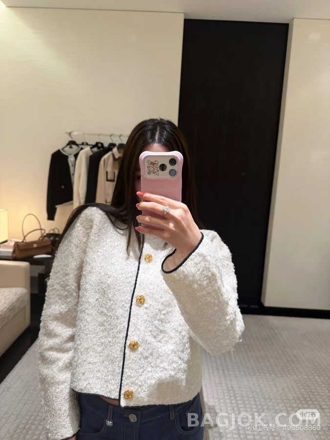 샤넬 샤넬 부클 버튼 자켓 상세 이미지