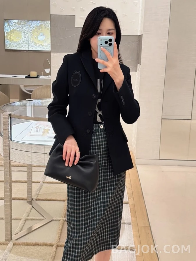 디올 디올 엠블럼 블레이저 상세 이미지