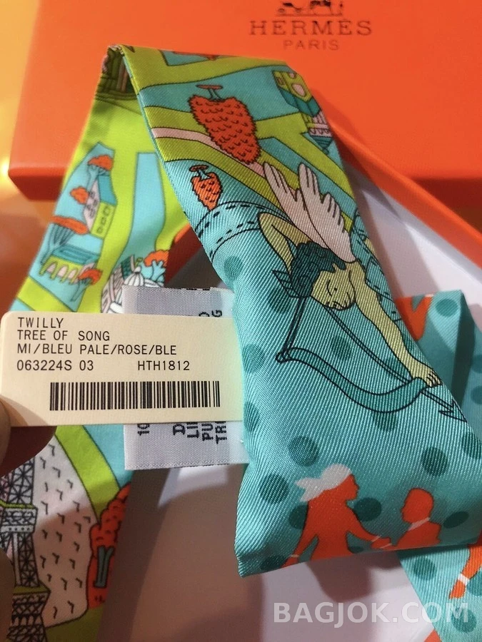 에르메스 에르메스 Les Nouveaux Amoureux de Paris 트윌리 상세 이미지