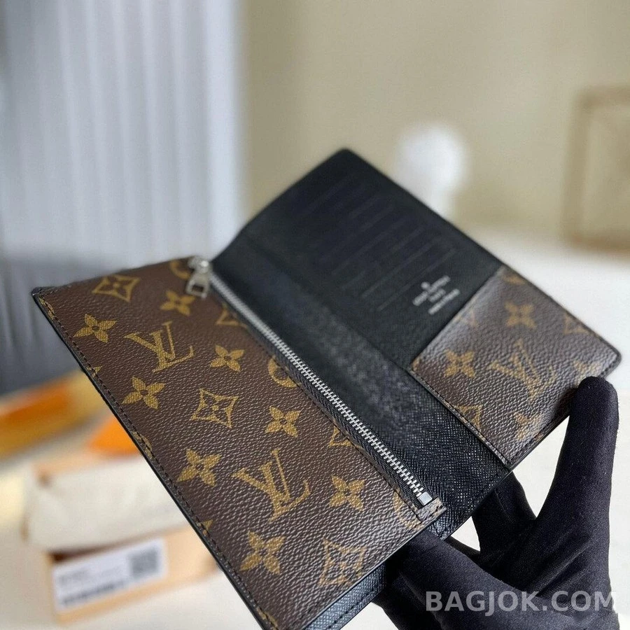 루이비통 루이비통 모노그램 마카사 브라짜 월릿 상세 이미지