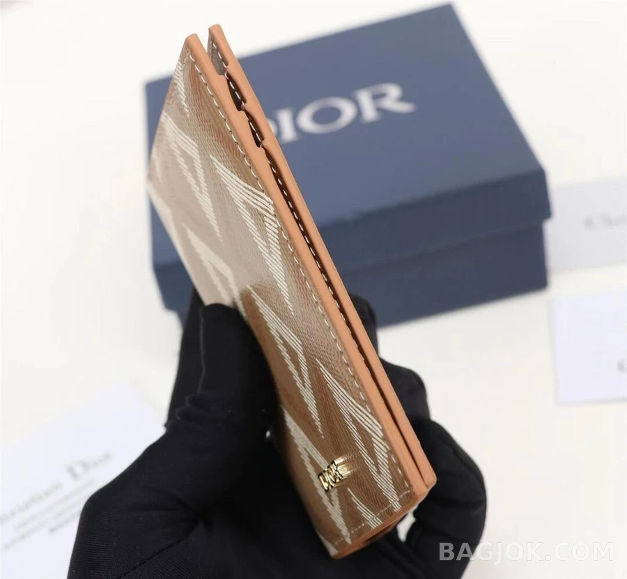 디올 디올 CD 다이아몬드 2단 카드지갑 상세 이미지