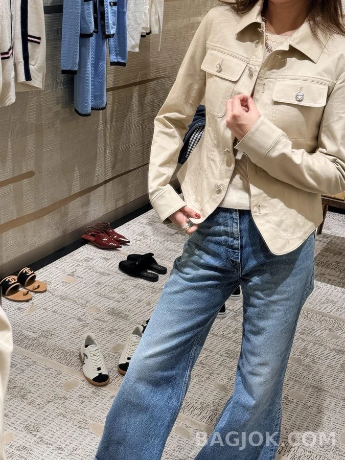 샤넬 샤넬 포켓 카라 자켓 상세 이미지