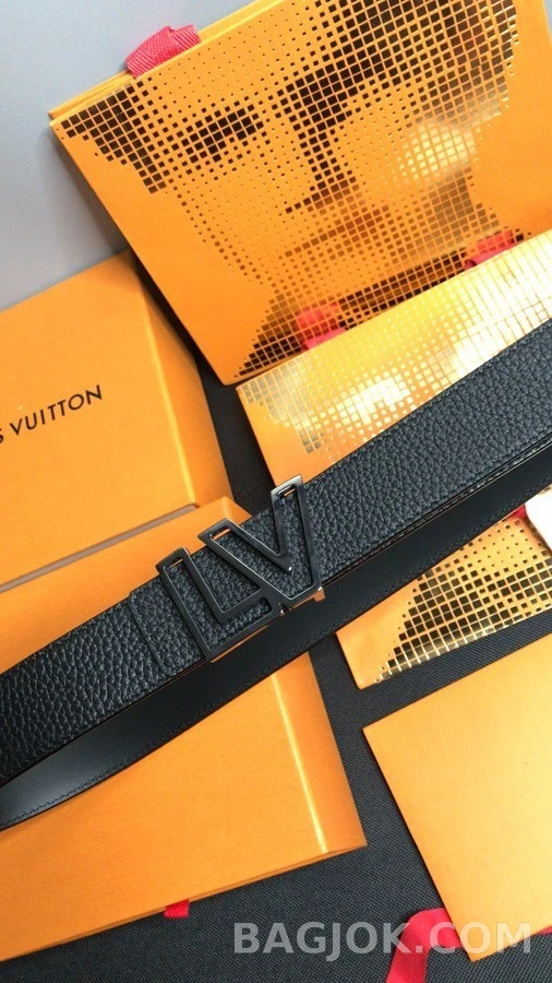 루이비통 루이비통 LV 모뉴먼트 아웃라인 리버서블 벨트 상세 이미지