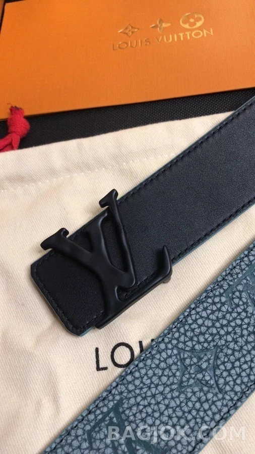 루이비통 루이비통 LV 셰이프 모노그램 클라이밍 리버서블 벨트 상세 이미지