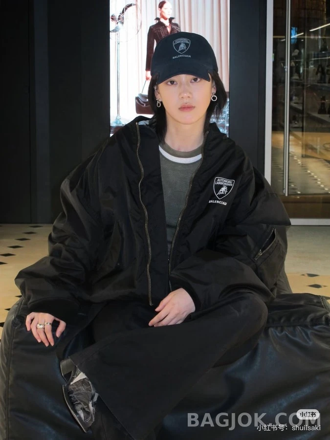 발렌시아가 발렌시아가 람보르기니 콜라보 플라이트 자켓 상세 이미지
