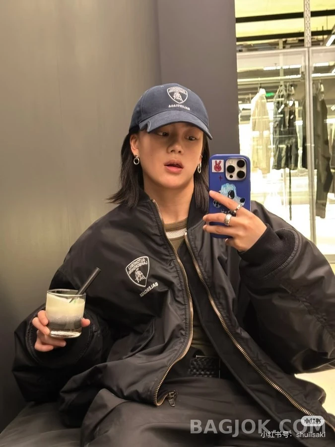발렌시아가 발렌시아가 람보르기니 콜라보 플라이트 자켓 상세 이미지