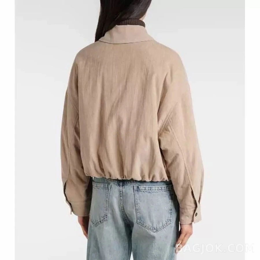 브루넬로 쿠치넬리 브루넬로 쿠치넬리 코듀로이 드로스트링 자켓 상세 이미지