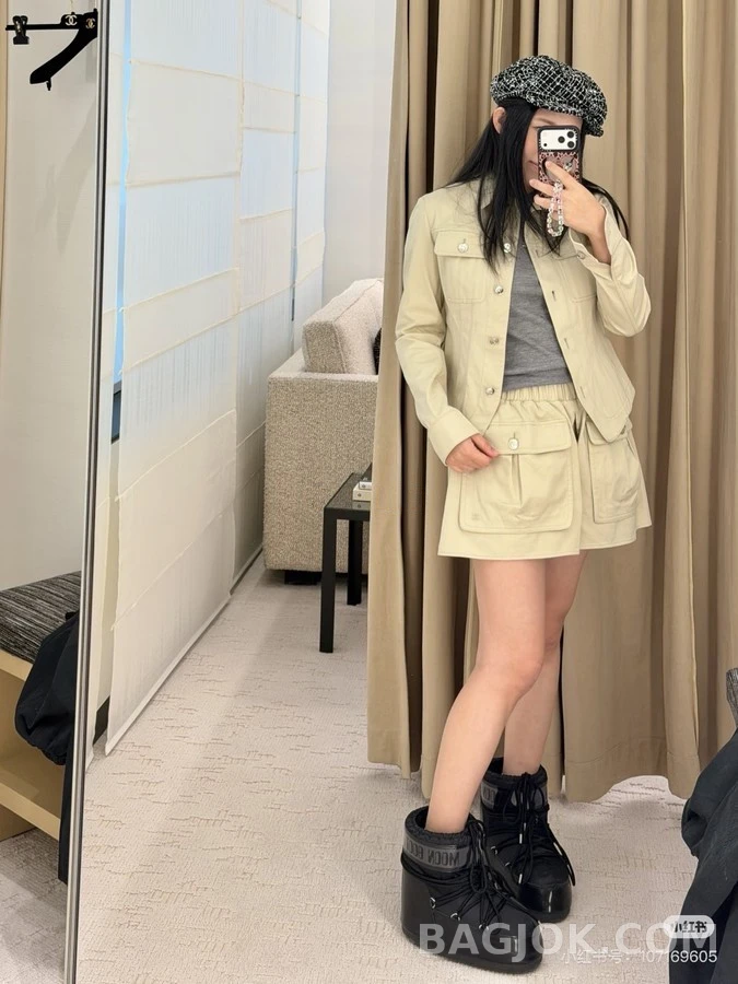 샤넬 샤넬 유틸리티 자켓 상세 이미지