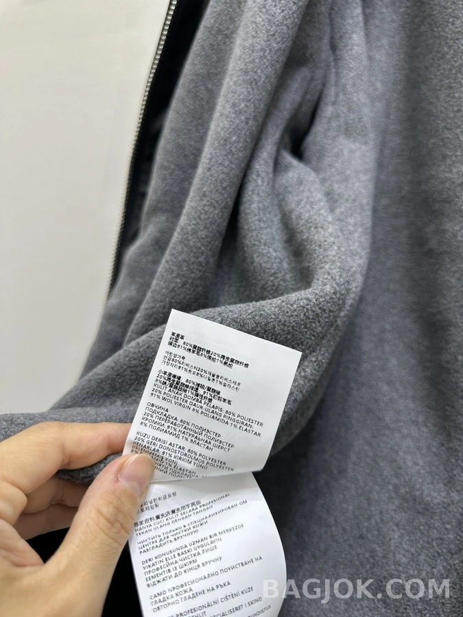 미우미우 미우미우 후드 레더 자켓 상세 이미지