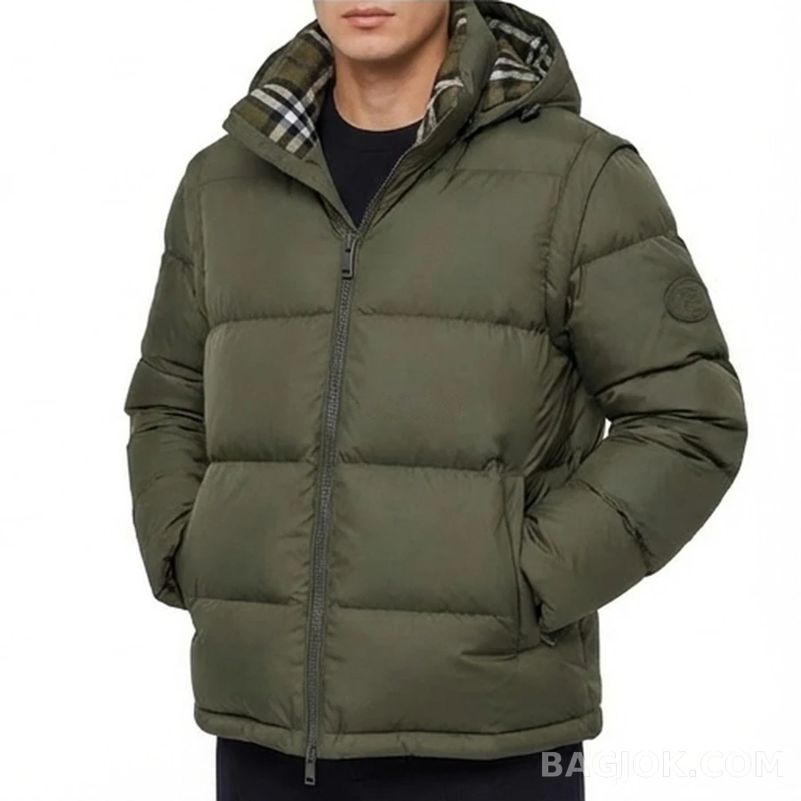 보테가베네타 보테가 베네타 후드 패딩 베스트 상세 이미지