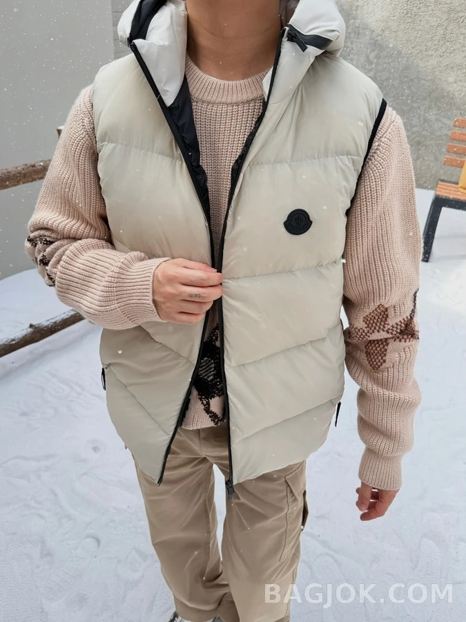 몽클레어 몽클레어 후드 패딩 베스트 상세 이미지