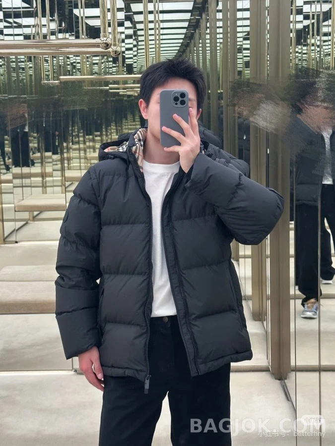 버버리 버버리 가역 후드 패딩 재킷 상세 이미지