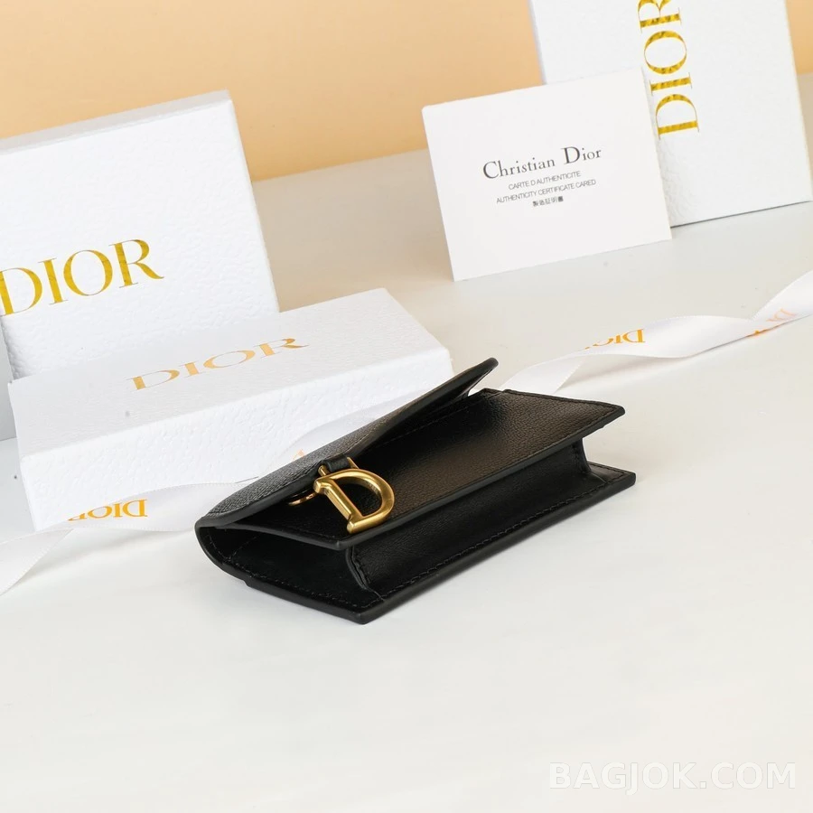 디올 디올 새들 로터스 지갑 상세 이미지