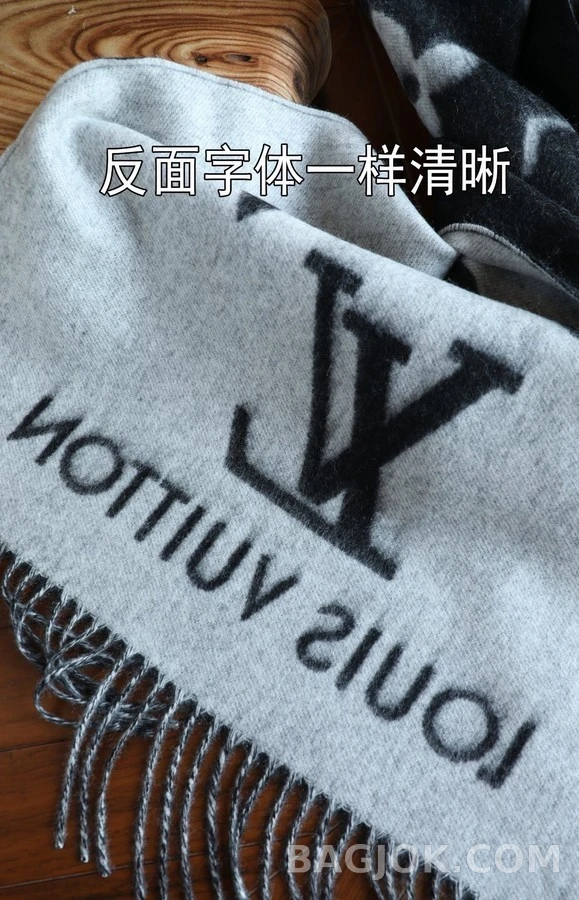 루이비통 루이비통 모노그램 캐시미어 머플러 상세 이미지