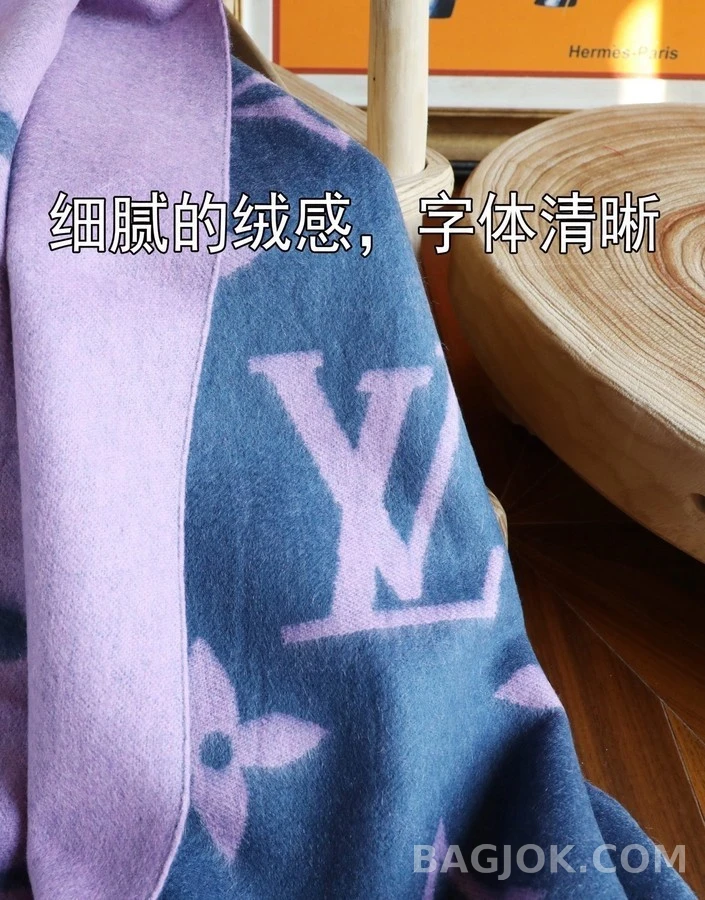 루이비통 루이비통 모노그램 캐시미어 머플러 상세 이미지