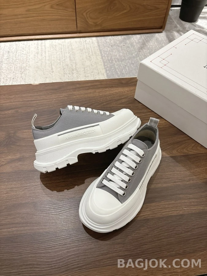 알렉산더 맥퀸 알렉산더 맥퀸 캔버스 청키 스니커즈 상세 이미지