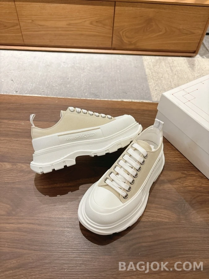알렉산더 맥퀸 알렉산더 맥퀸 캔버스 청키 스니커즈 상세 이미지
