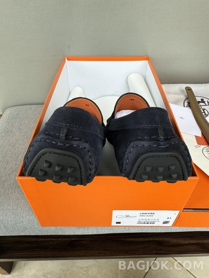 에르메스 에르메스 스웨이드 드라이빙 로퍼 상세 이미지