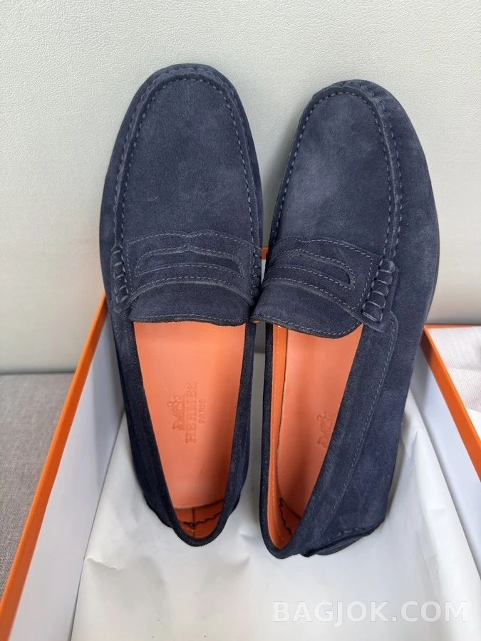 에르메스 에르메스 스웨이드 드라이빙 로퍼 상세 이미지