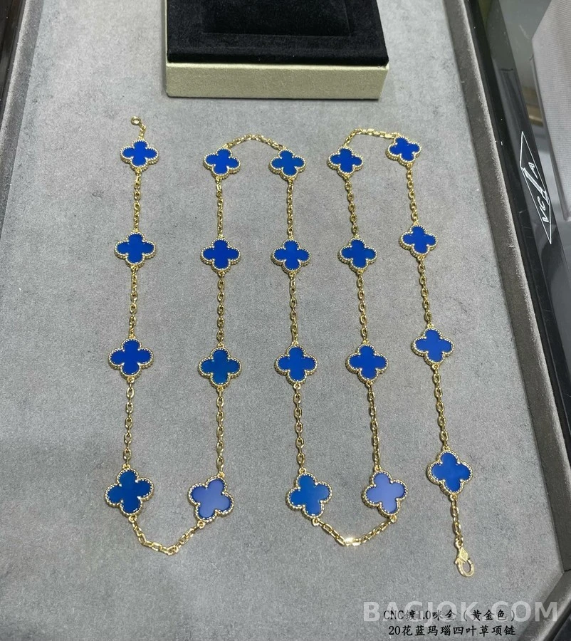 반클리프 아펠 반 클리프 아펠 아게이트 클로버 목걸이 상세 이미지