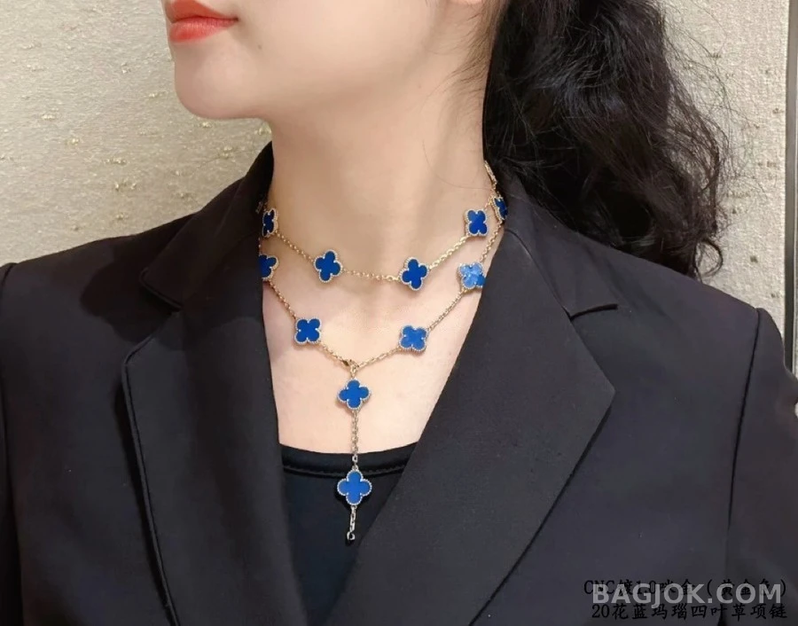 반클리프 아펠 반 클리프 아펠 아게이트 클로버 목걸이 상세 이미지