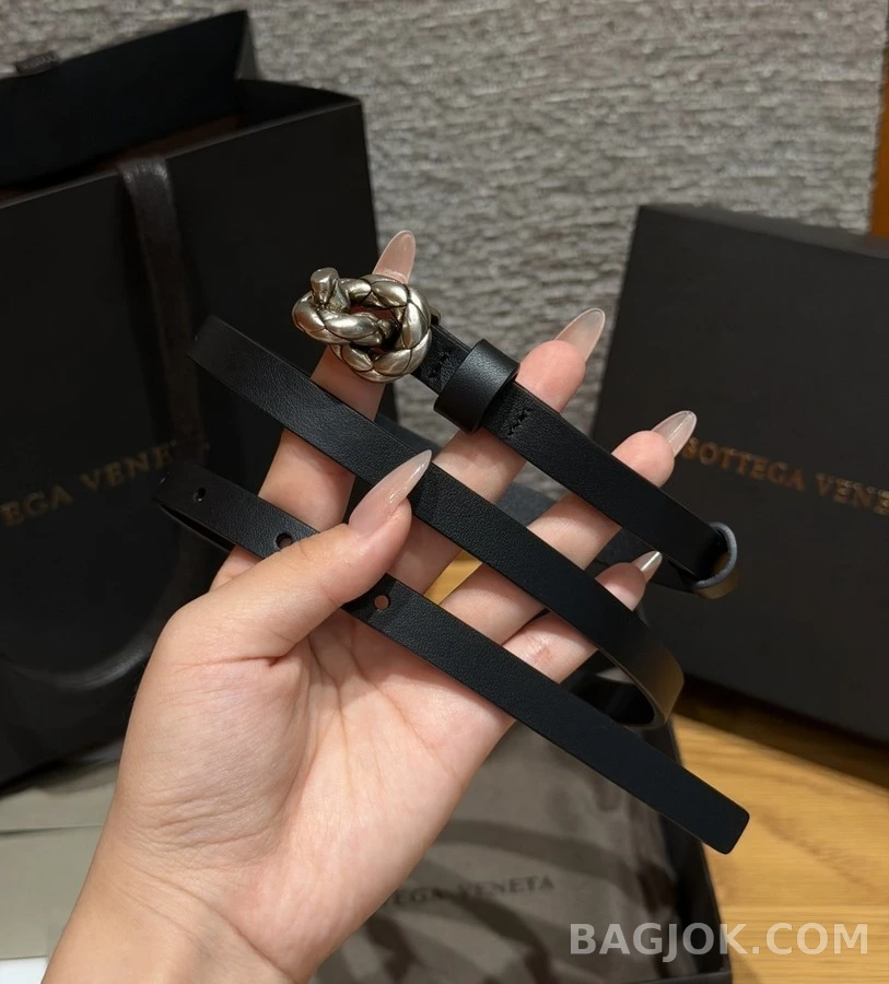 보테가베네타 보테가 베네타 스몰 노트 벨트 상세 이미지