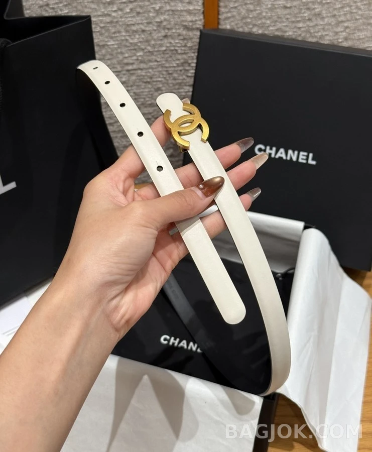 샤넬 샤넬 로고 벨트 상세 이미지