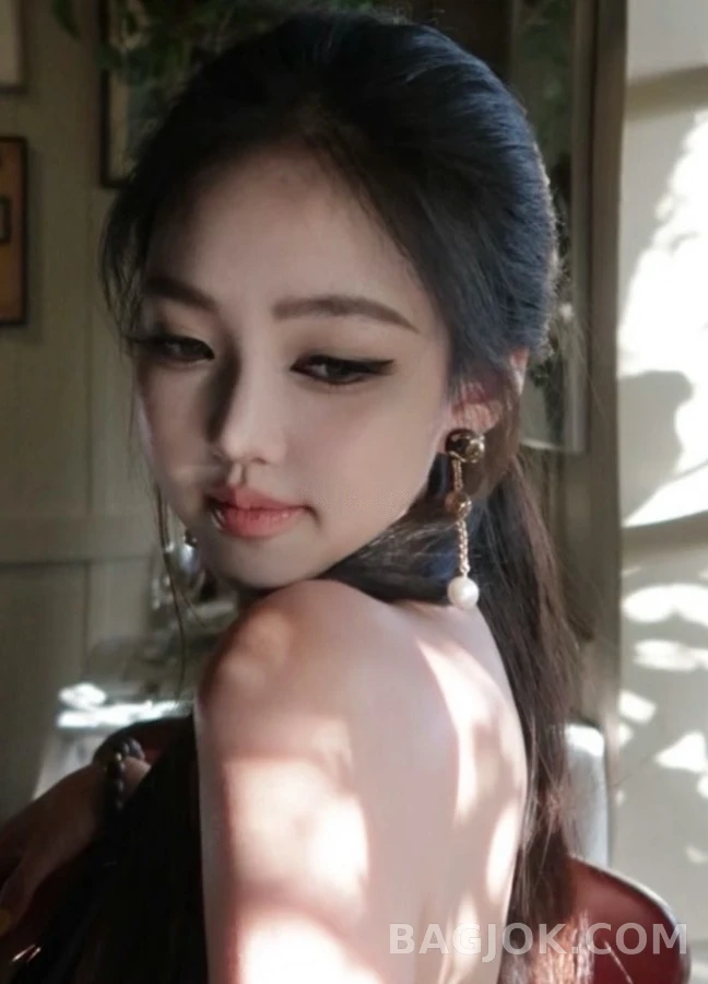 샤넬 샤넬 로고 진주 드롭 이어링 상세 이미지