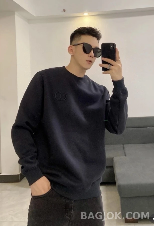 디올 디올 아이콘 자수 맨투맨 상세 이미지