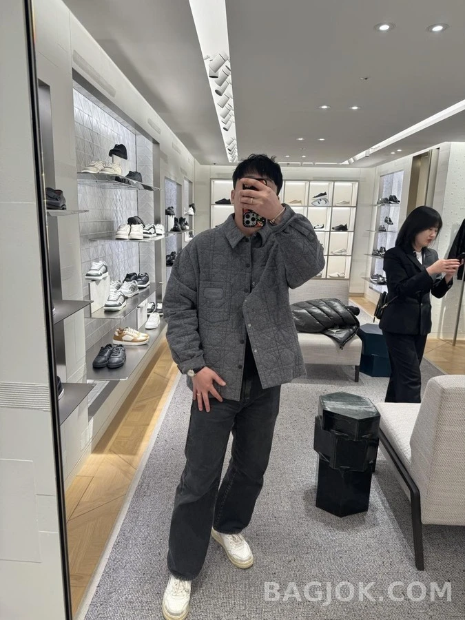 디올 디올 자수 패치 셔츠형 재킷 상세 이미지