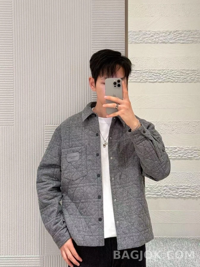 디올 디올 퀼팅 셔츠 상세 이미지