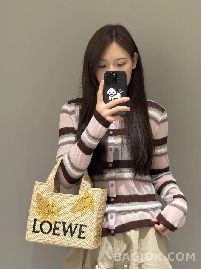 로에베 로에베 스트라이프 프린지 가디건 상세 이미지