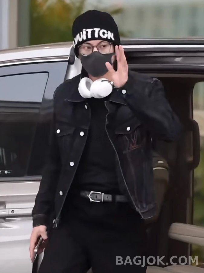 루이비통 루이비통 로고 자수 데님 자켓 상세 이미지