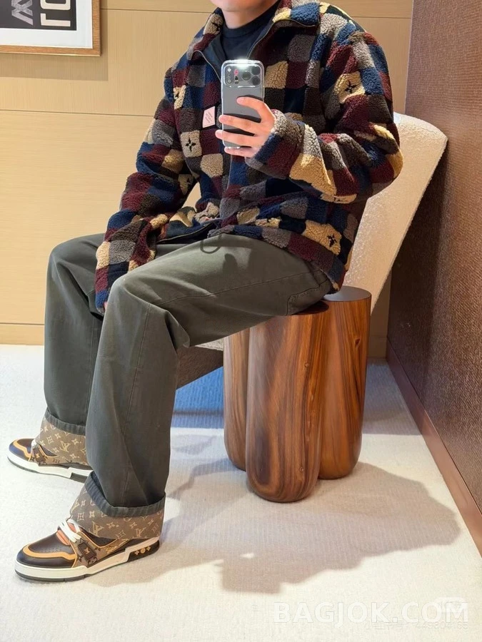 루이비통 루이비통 모노그램 커프 데님 팬츠 상세 이미지