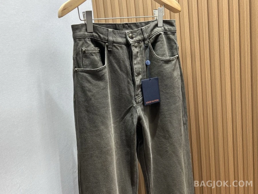 루이비통 루이비통 모노그램 커프 데님 팬츠 상세 이미지