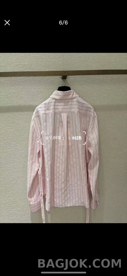샤넬 샤넬 스트라이프 셔츠 상세 이미지