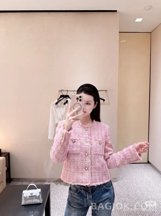 샤넬 샤넬 트위드 크롭 자켓 상세 이미지